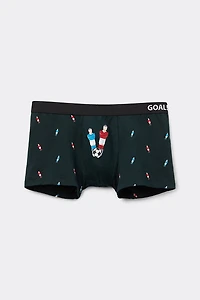 Foosball Print Superior Cotton Boxers