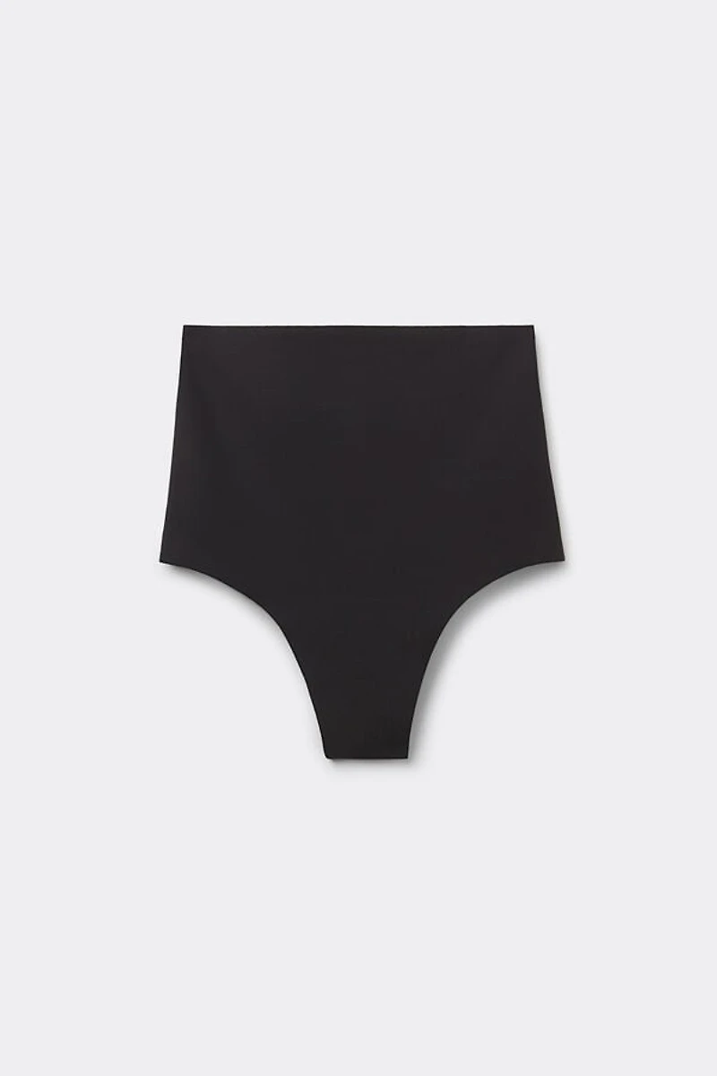 Raw-Cut Microfiber French Knickers