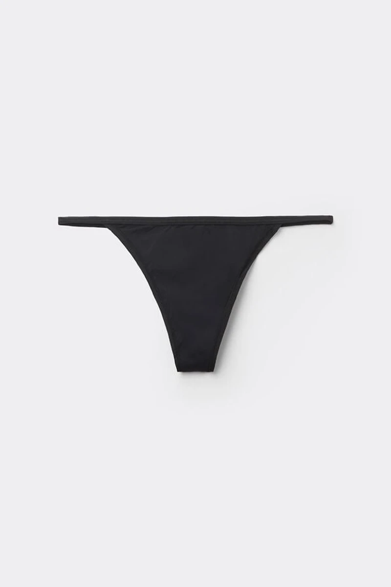 Thong with Ultralight Microfiber Straps