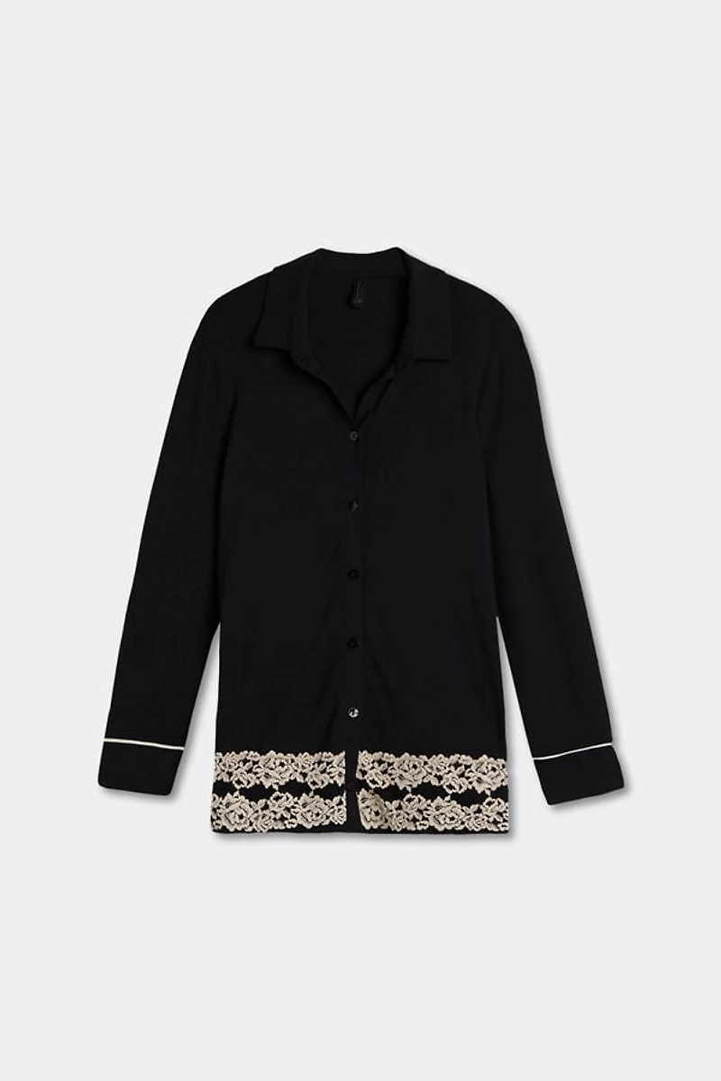 Pretty Flowers Button Up Shirt Modal