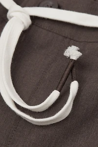 Full Length Linen and Cotton Pants