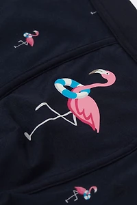 Flamingo Print Natural Fresh Cotton Boxers