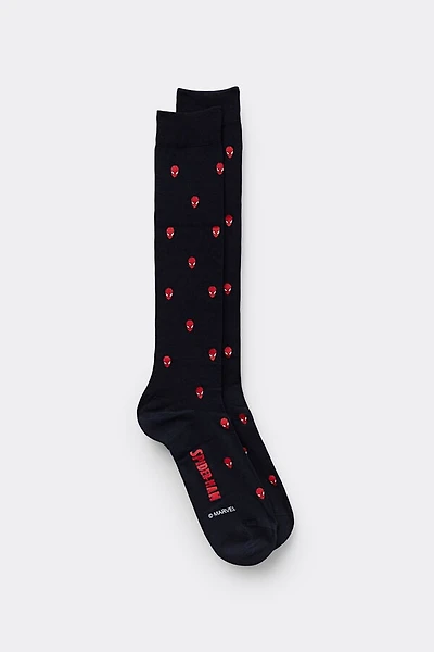Marvel Spider-Man Soft Cotton Knee Socks