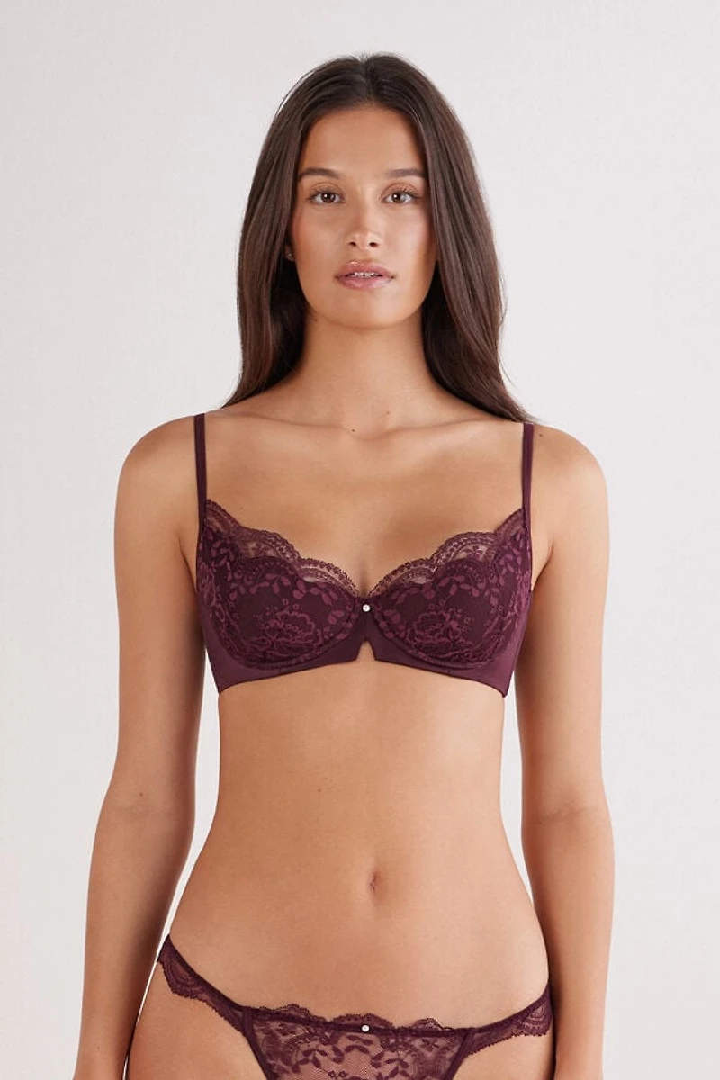 La Vie en Rose Demilune Balconette Bra
