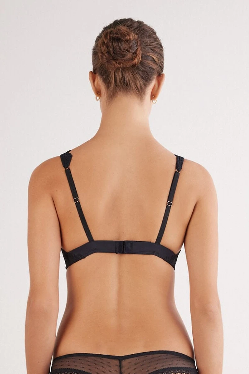 All About Flowers Balconette Bra