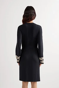 Pretty Flowers Modal Robe