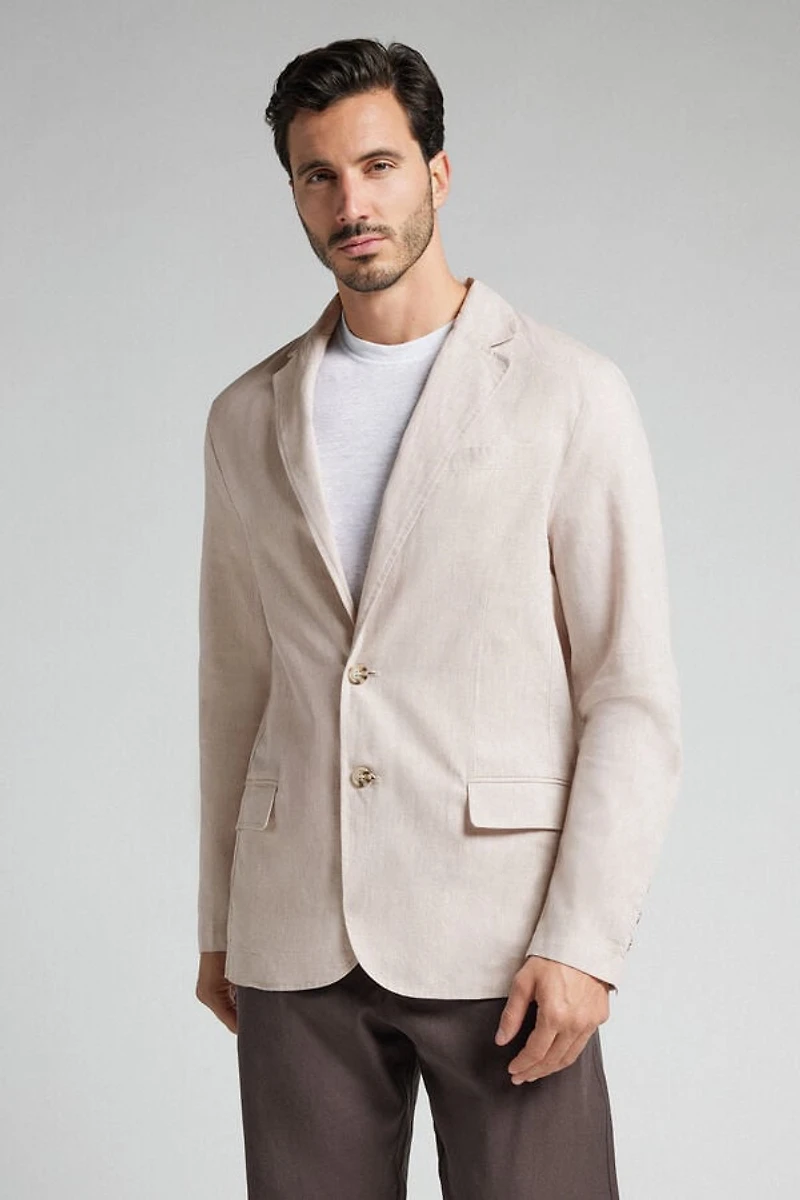 Linen and Cotton Cloth Jacket