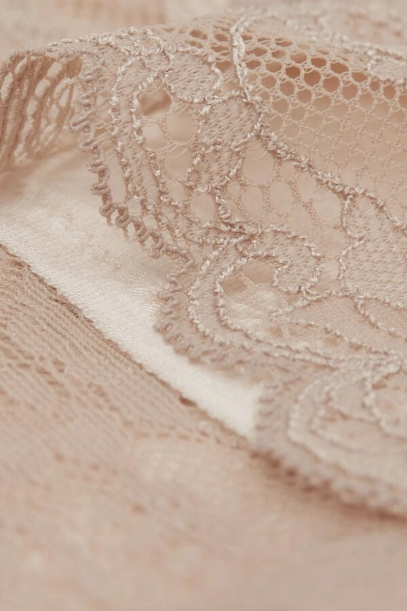 Lace Trim Tank Top Short Pajamas Modal