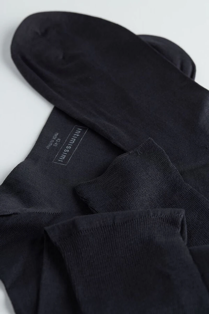 Tall Sateen Egyptian Cotton Socks