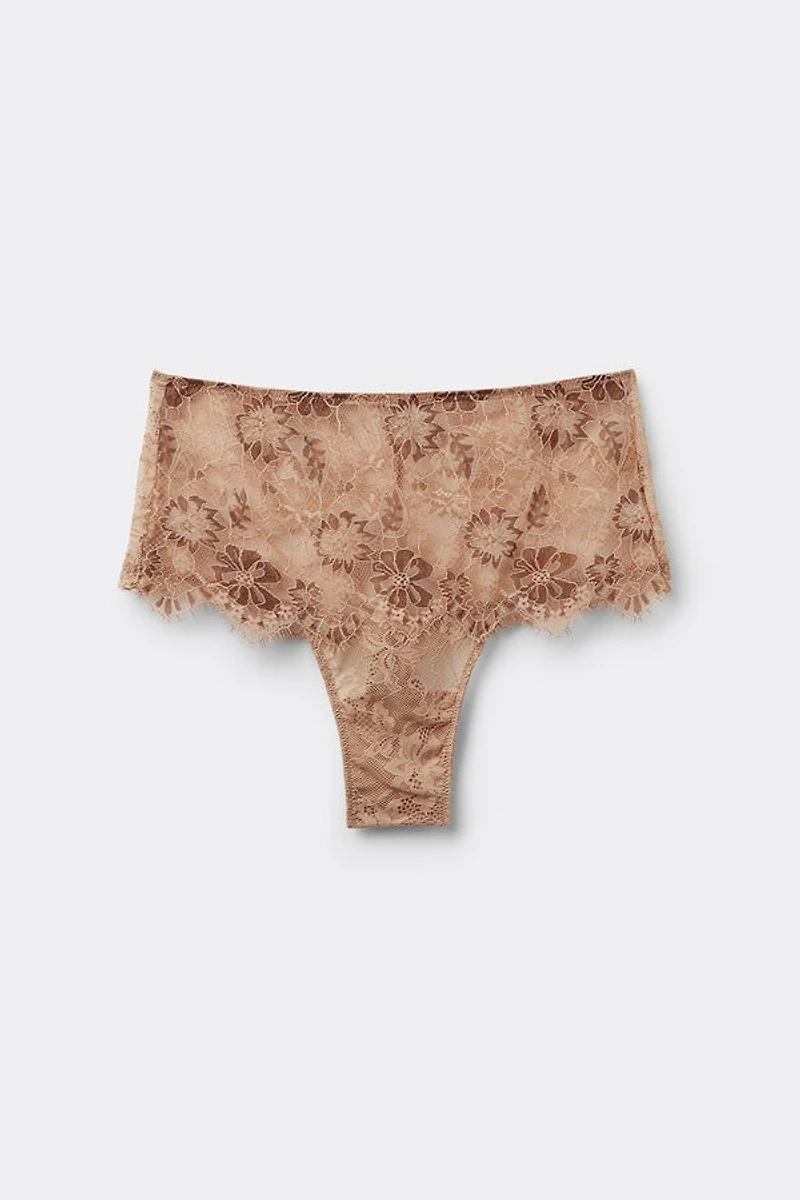 Summer Glow High Waist Brazilian Hipster Panties