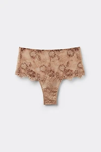 Summer Glow High Waist Brazilian Hipster Panties