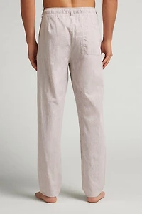 Full Length Linen and Cotton Pants