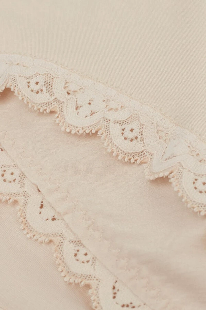 Cotton and Lace Panties