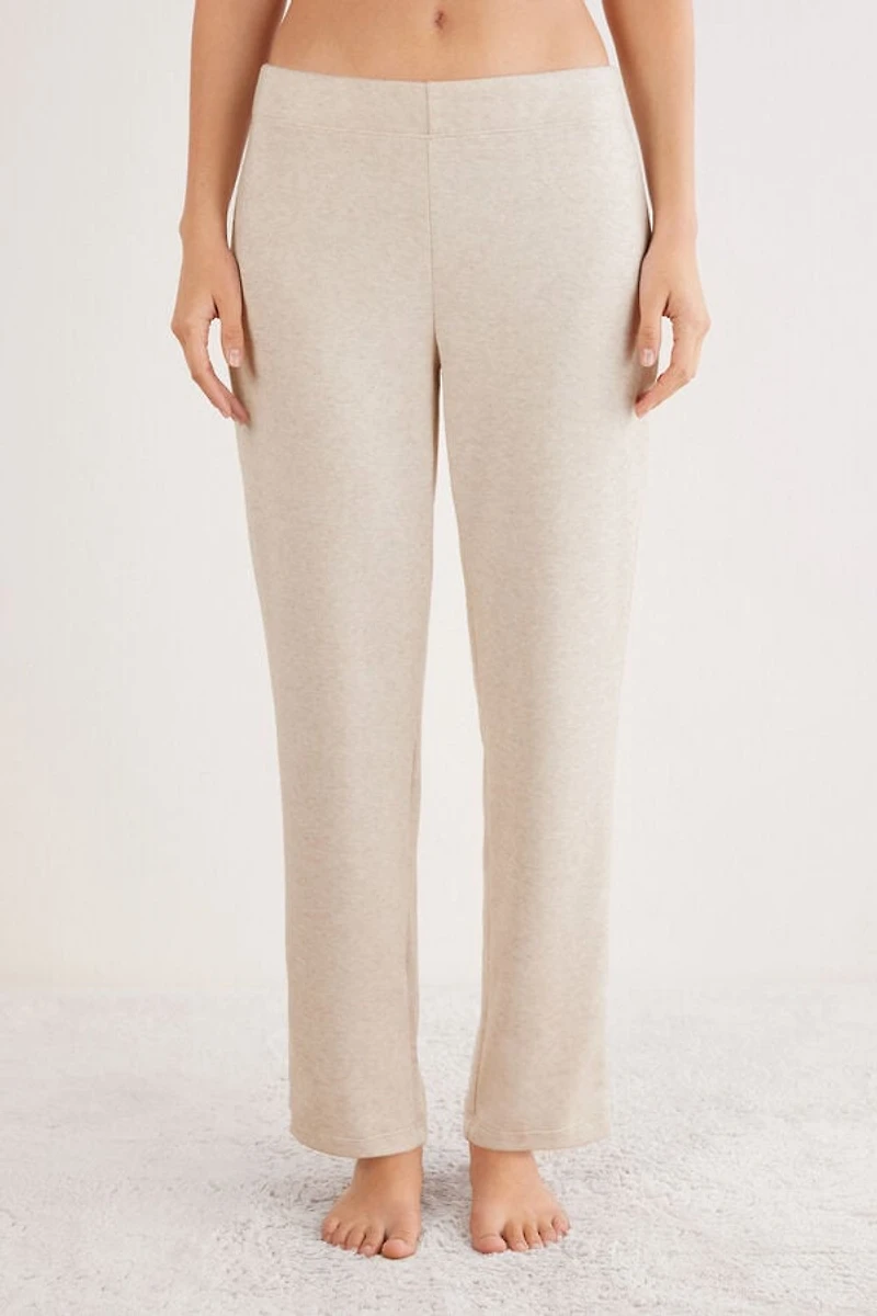 Soft Tricot Full Length Pants