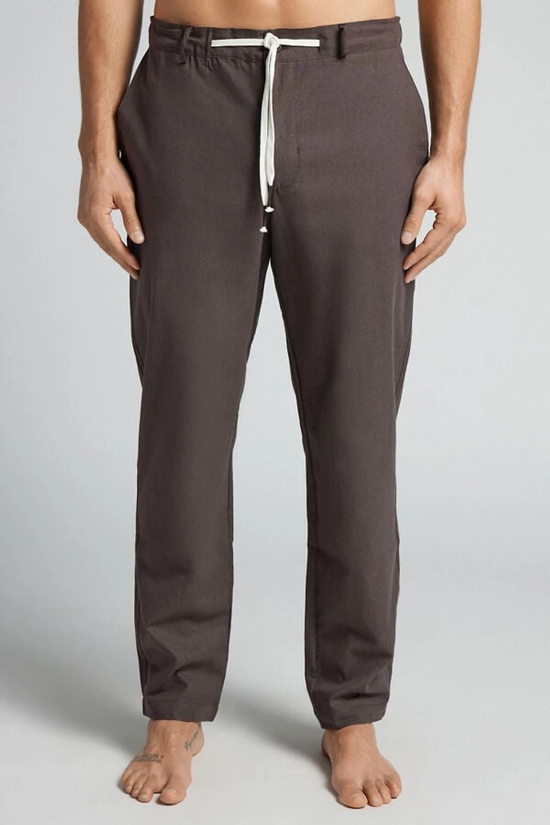 Full Length Linen and Cotton Pants