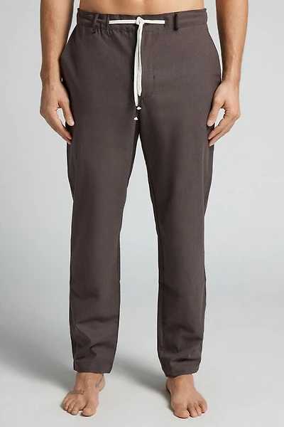 Full Length Linen and Cotton Pants