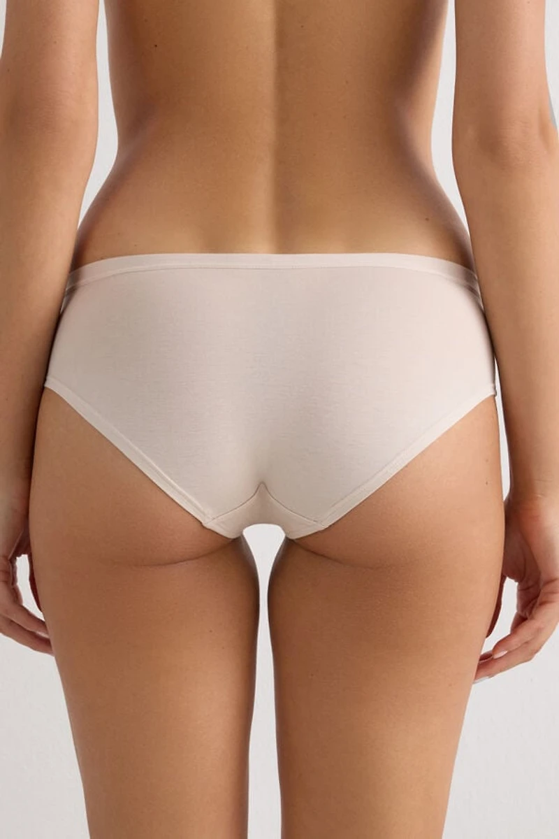 Cotton Mid-Rise Panties
