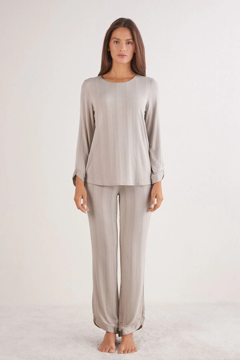 Delicate Alchemy Modal Full Length Pajamas