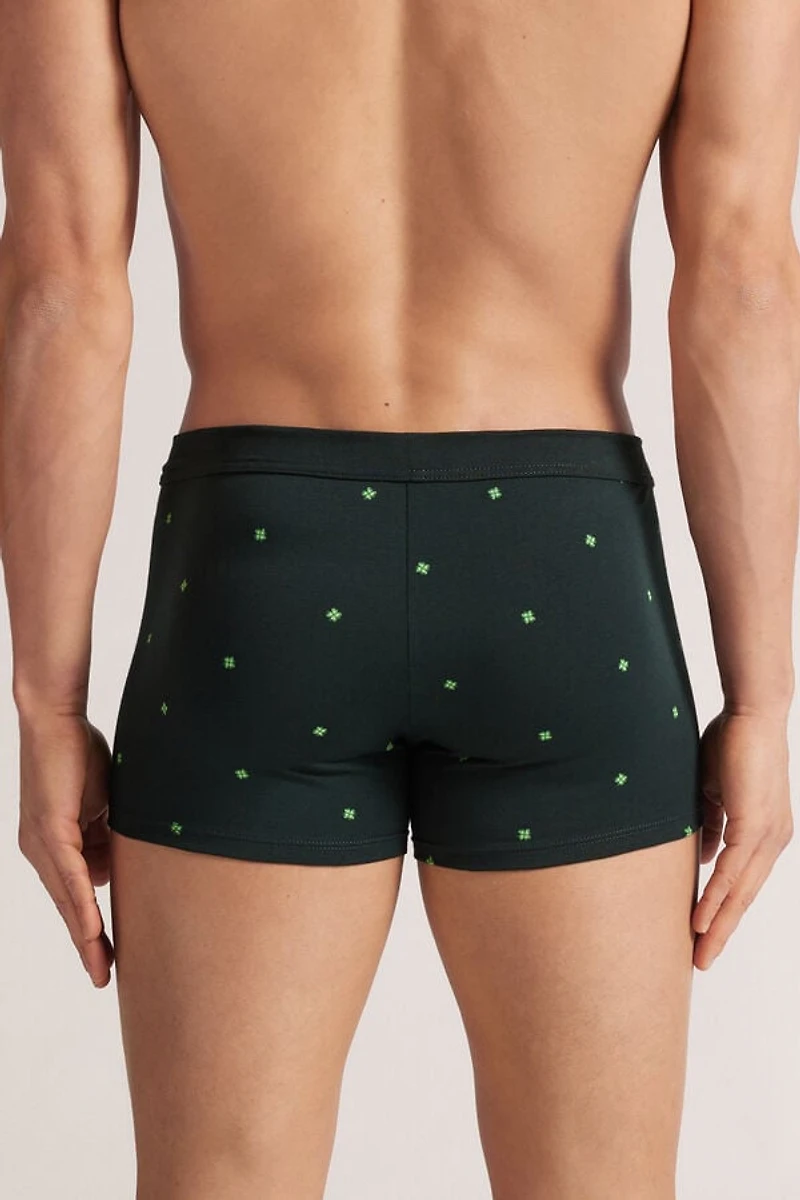 Clover Print Superior Cotton Boxers