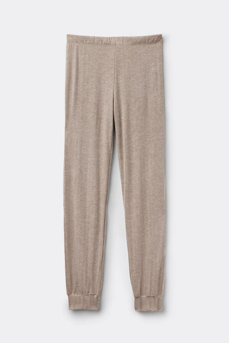 Luxyury Softness Full Length Modal Pants with Cashmere