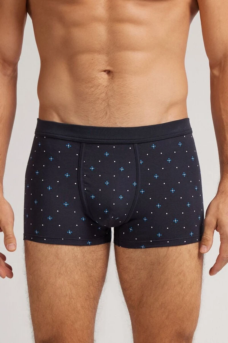 Micro Floral Print Superior Cotton Boxers