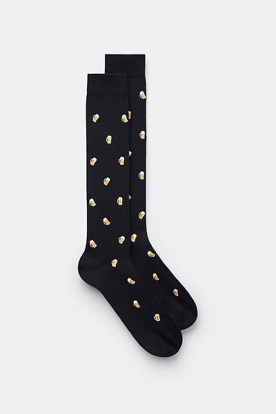 Soft Cotton Knee Socks