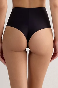 Raw-Cut Microfiber French Knickers