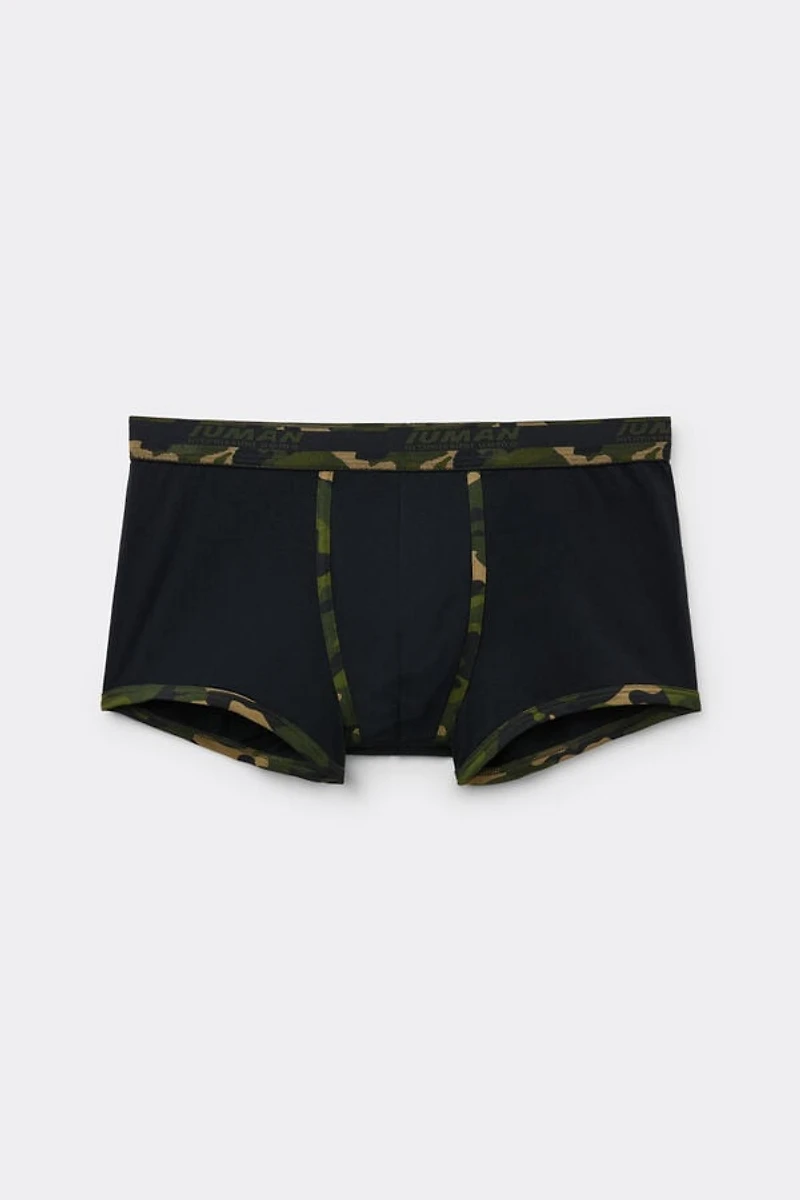 Camouflage Trim Superior Cotton Boxers