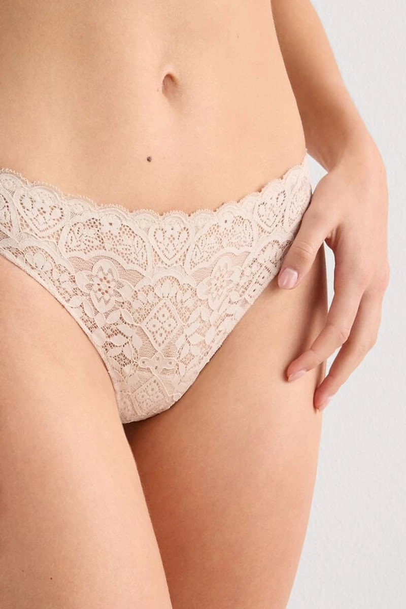 Microfiber Lace Brazilian