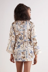 Italian Riviera Silk kimono