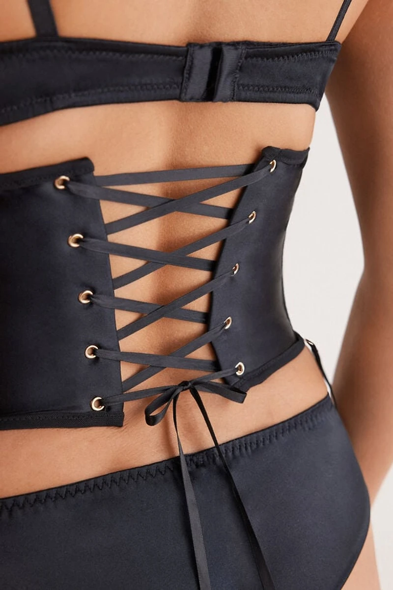 Handcrafted Luxury Corset Garter Belt