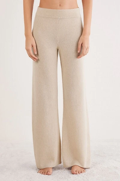 Full Length Palazzo Pants 100% Cashmere