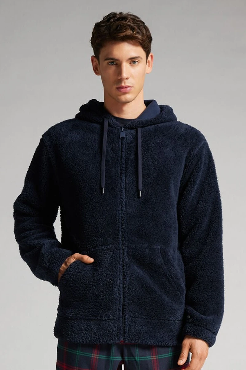 Polar Fleece Zip Sweatshirt