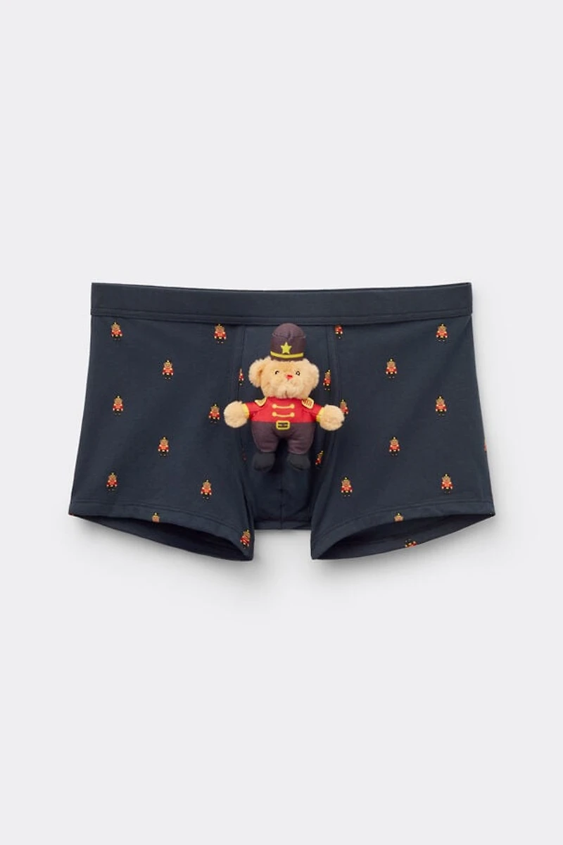 Toy Soldier Bear Print Superior Cotton Boxers