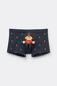 Toy Soldier Bear Print Superior Cotton Boxers