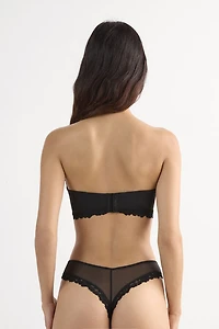 Pretty Flowers Bandeau Bra