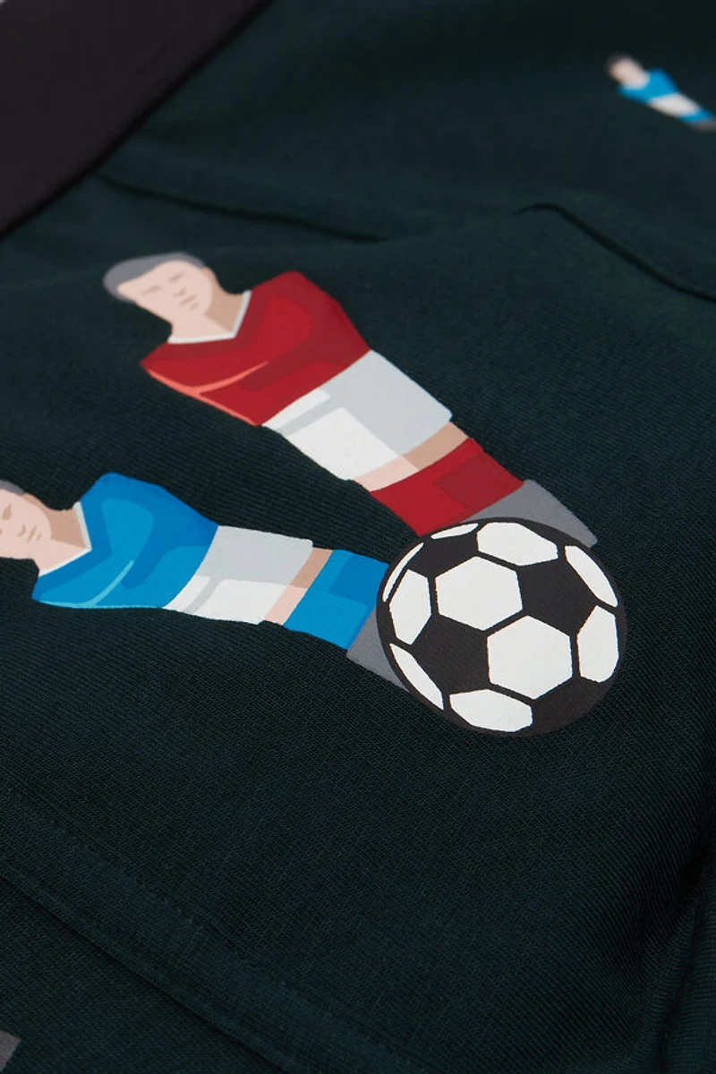 Foosball Print Superior Cotton Boxers