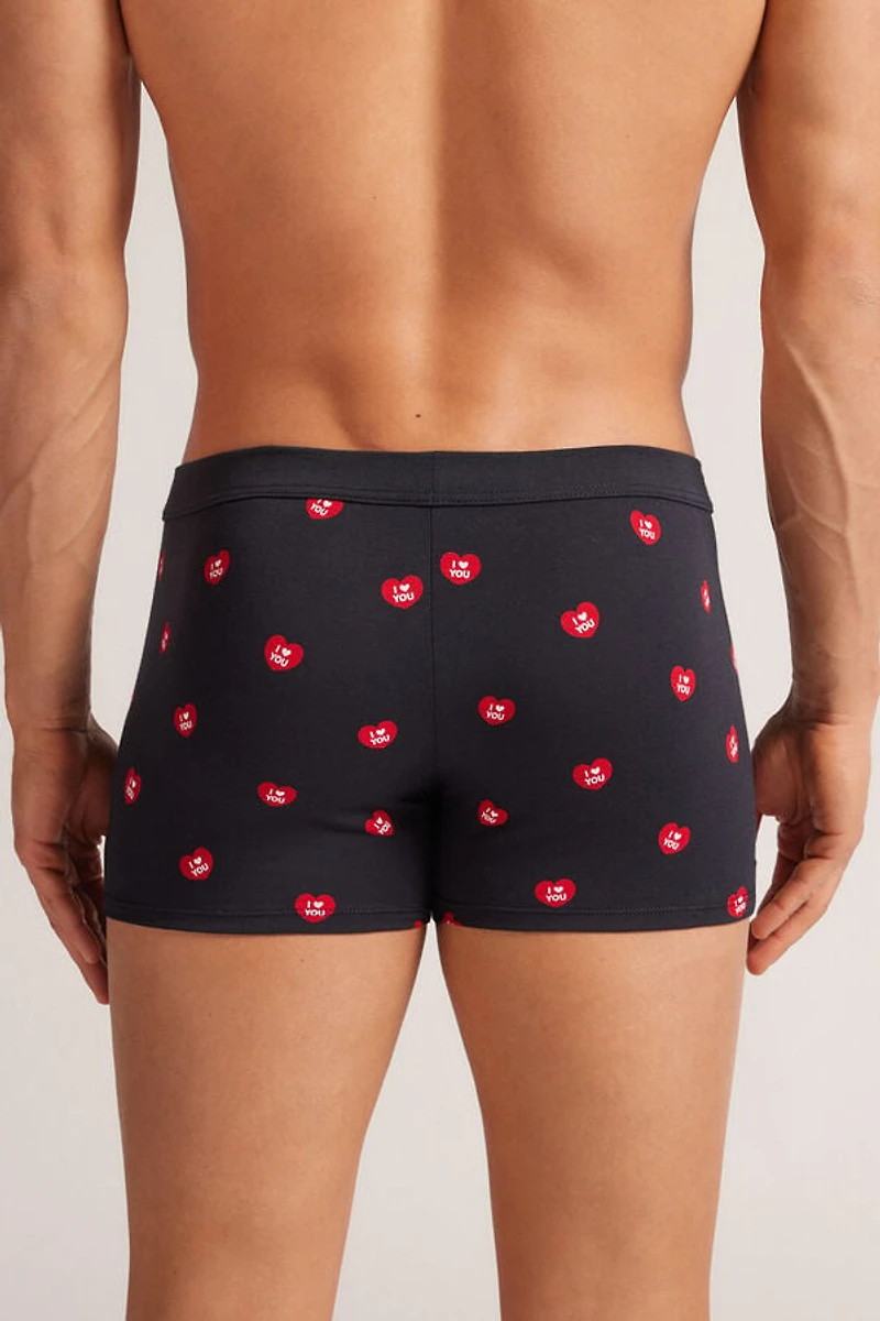 I Love You Plush Toy Superior Cotton Boxers