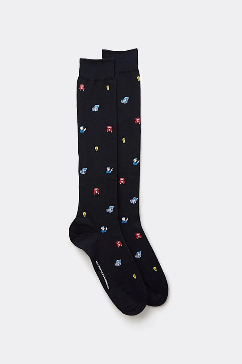 Hasbro Monopoly Soft Cotton Knee Socks