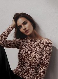 Pretty Savage Top Modal Ultralight with Cashmere