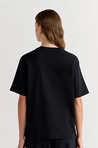 Short Sleeve Top Cotton