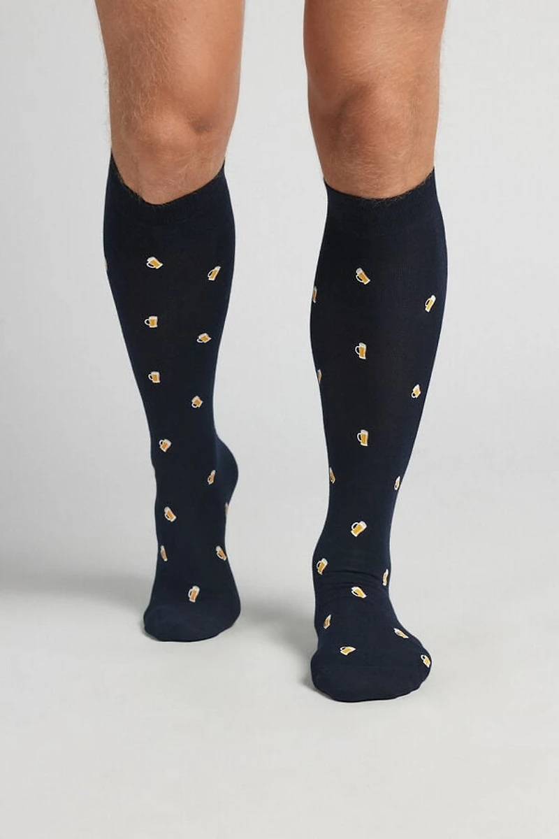 Soft Cotton Knee Socks