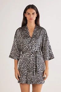 A Moment of Glamour Silk Kimono