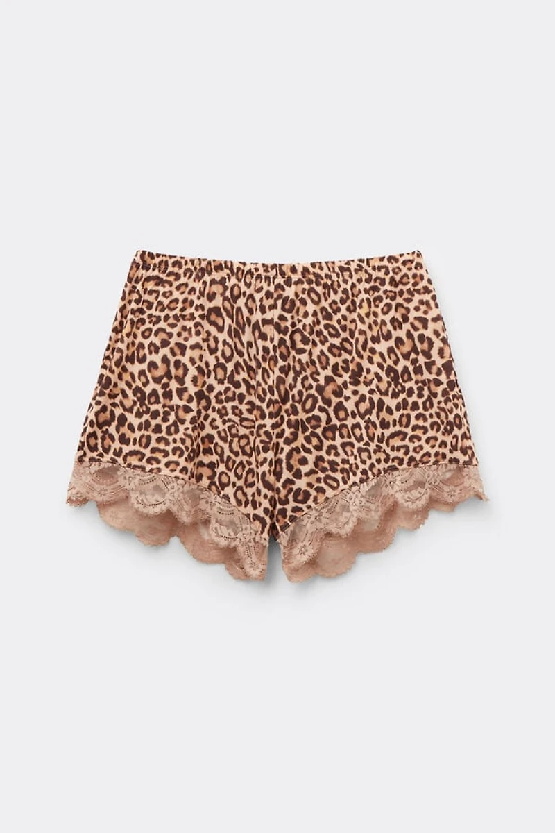 Pretty Savage Viscose Satin Shorts