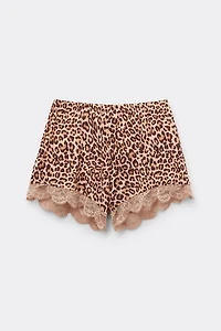 Pretty Savage Viscose Satin Shorts