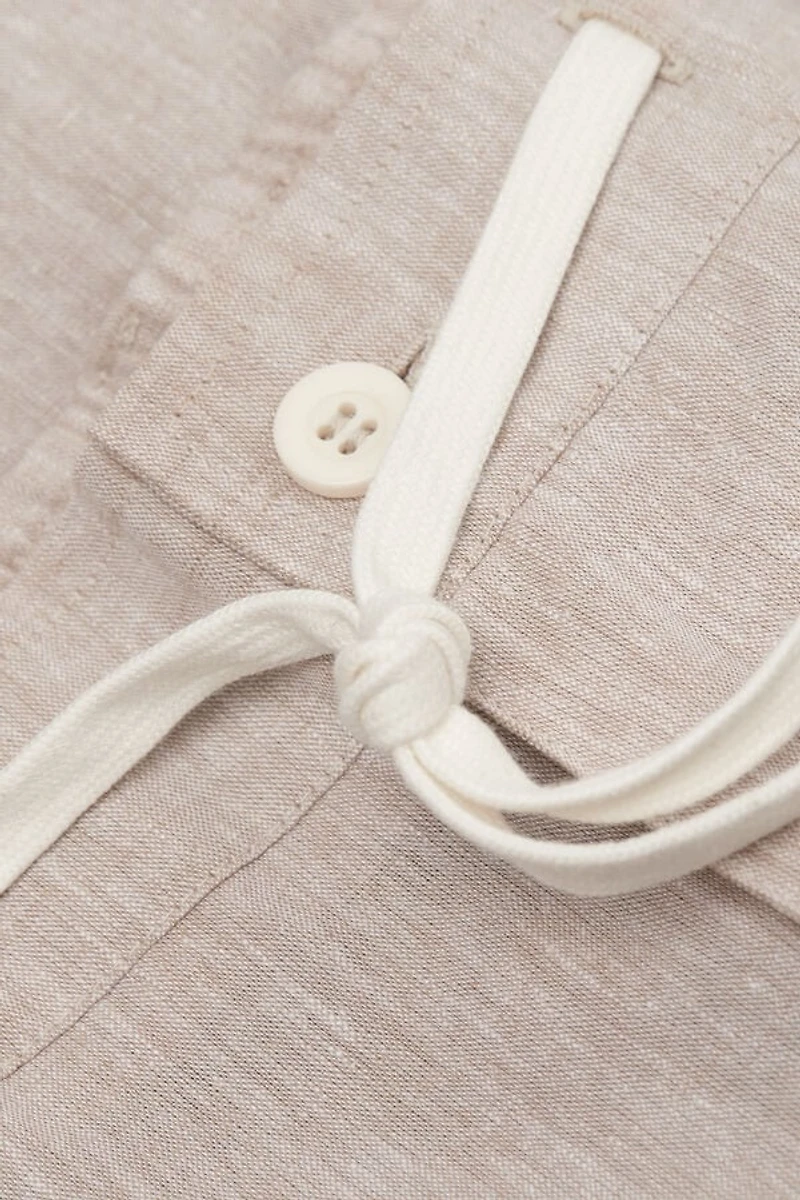 Linen and Cotton Shorts