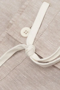 Linen and Cotton Shorts