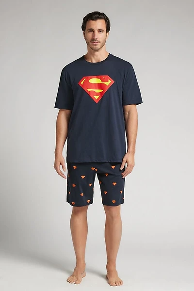 DC Comics Superman Short Cotton Pajamas