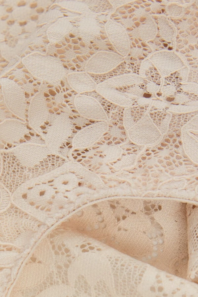Lace High Waist Hipster