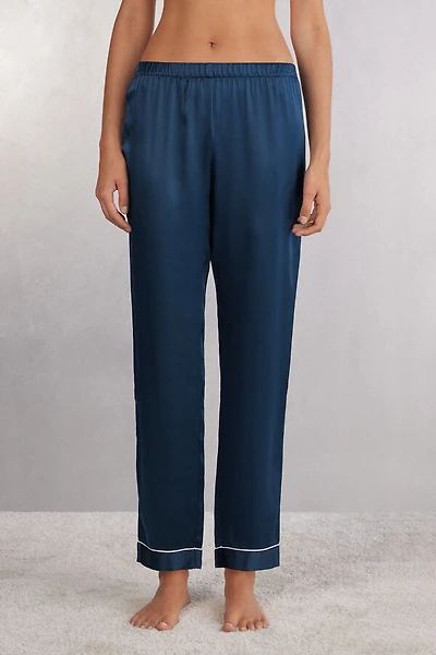 Silk Satin Pajama Pants